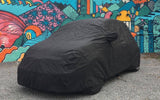 500 Abarth Indoor Black Fitted Car Cover