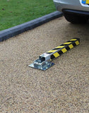 AUTOLOK Fold Down Security Driveway Parking Bollard Post