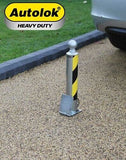 AUTOLOK REMOVABLE CARAVAN / TRAILER TOW HITCH SECURITY POST