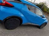 19 INCH BLACK WHEEL COVERS