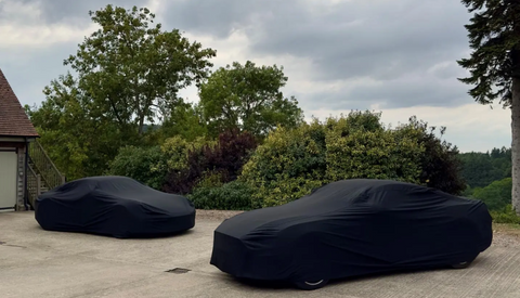 JET Black Stretch Fit Outdoor Car Covers