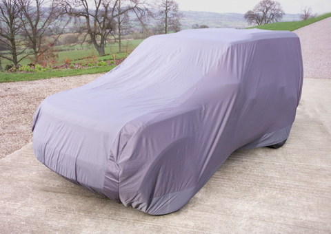 Advance Parts Custom-Fit Waterproof Car Cover – Gray, With Straps, For Coupe/Sedan (Lifetime Warranty)