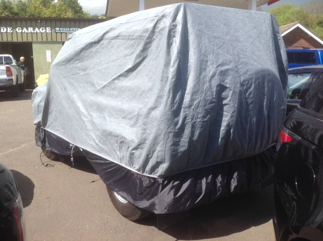 Extra Deep Car Cover with Locking Kit Fitted