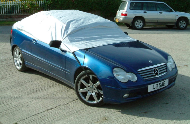 Mercedes Half Cover