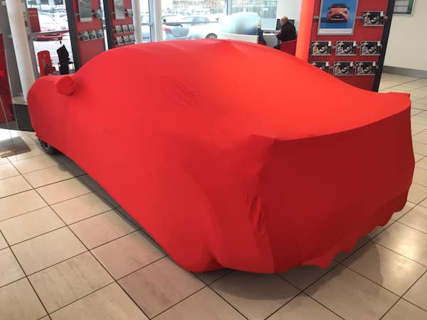 RED Toyota GT86 Softech Stretch Indoor Car Cover