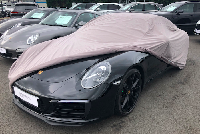 Porsche Stretch Fit Luxury Outdoor Car Cover