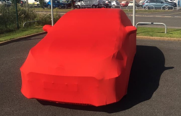 Toyota GR Yaris Indoor Stretch Car Cover RED