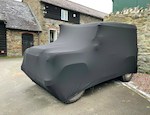   Land Rover DEFENDER 90 SOFTECH STRETCH Indoor Car Cover indoor BLACK