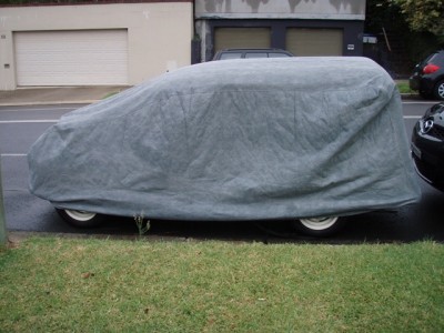 One of our Stormforce Traveller Covers on customers car in Australia