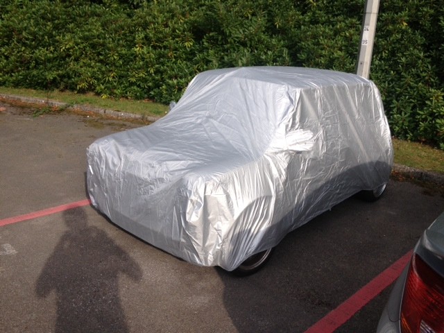 Classic Mini Car Cover - Even Fits Minis with Arches
