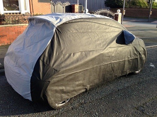 500 Abarth Outdoor Car Cover