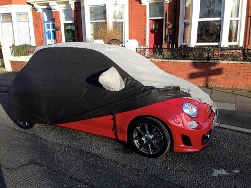 New Shape 500 Abarth Car Cover from Coveryourcar.co.uk