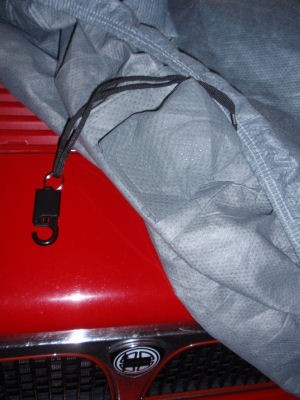 Alarm fitted to Lancia Delta Integrale Stormforce Car Cover