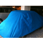 Morris Minor Saloon Sahara Car Dust Cover for in garage use.