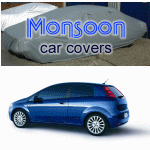 Outdoor Monsoon Car Cover for FIAT Grande Punto (STORMFORCE Upgrade Available)