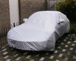 Alfa Romeo 4C Voyager fitted lightweight car cover for indoor/outdoor use.